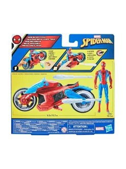 SPIDER-MAN Leikkisetti Ajoneuvo ja hahmo, 10 cm