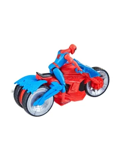 SPIDER-MAN Leikkisetti Ajoneuvo ja hahmo, 10 cm