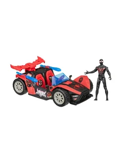 SPIDER-MAN leikkisetti Spider-mobile ja Miles Morales, 10 cm