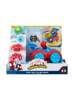SPIDEY AND HIS AMAZING FRIENDS Ajoneuvo Spidey Light N Go Web Crawler äänillä ja valoilla