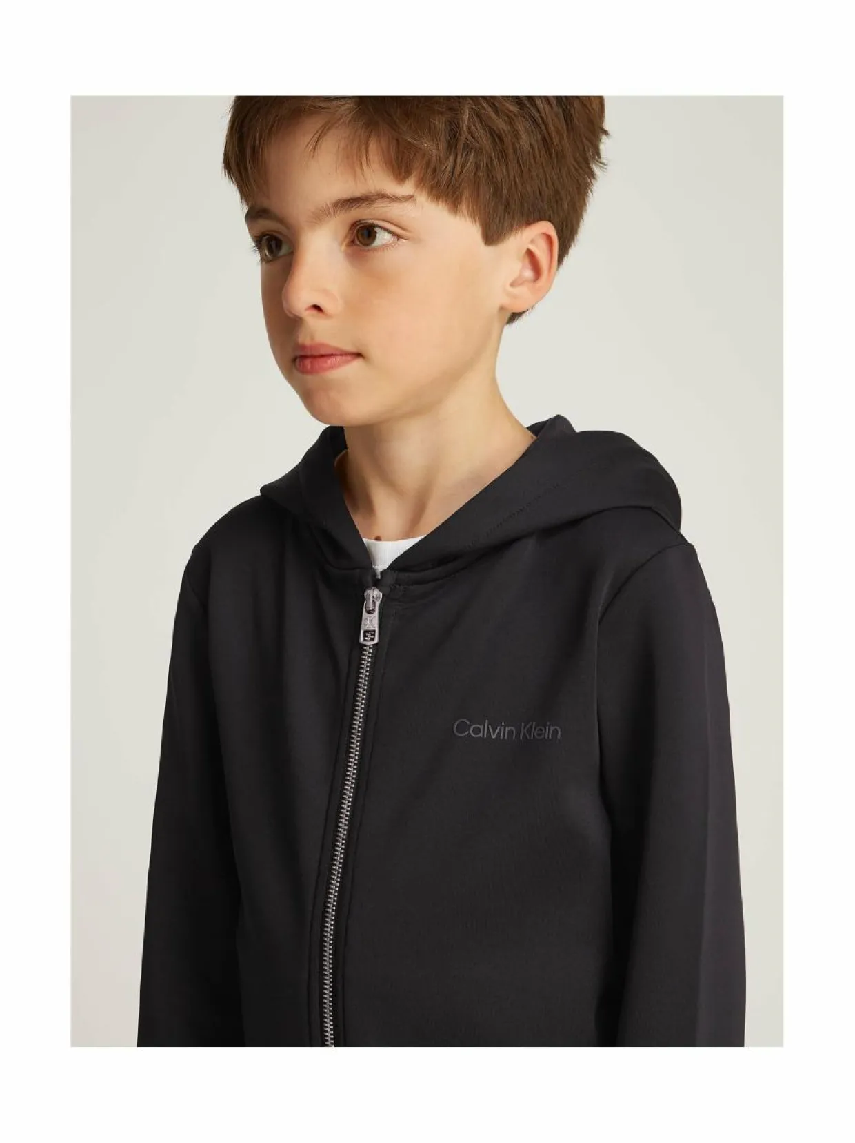 Sporty Tricot Zip Through -collegetakki