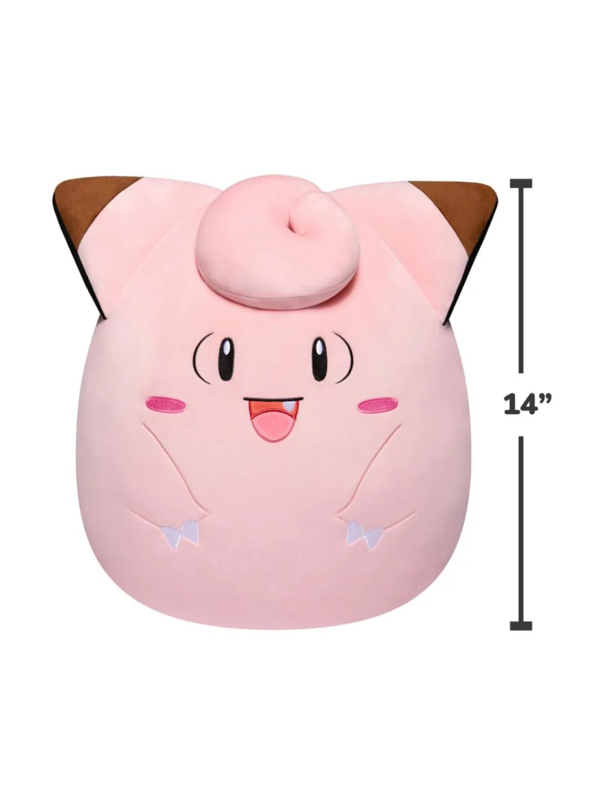 SQUISHMALLOWS POKEMON pehmolelu Clefairy, 35 cm
