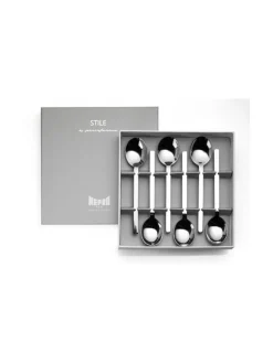 Stile by Pininfarina-kahvilusikka 6 kpl lahjapakkauksessa