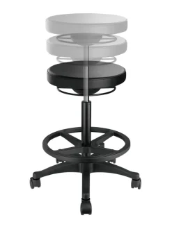 Stoo® Active Roll aktiivituoli - musta