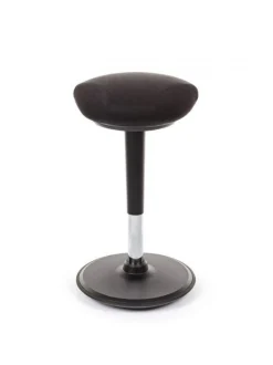 Stoo® Triangle aktiivituoli - Korkea 57 - 86 cm, musta runko