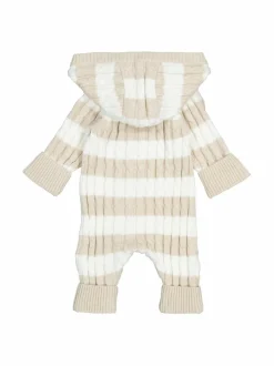 Striped Cotton Cable -neulehaalari