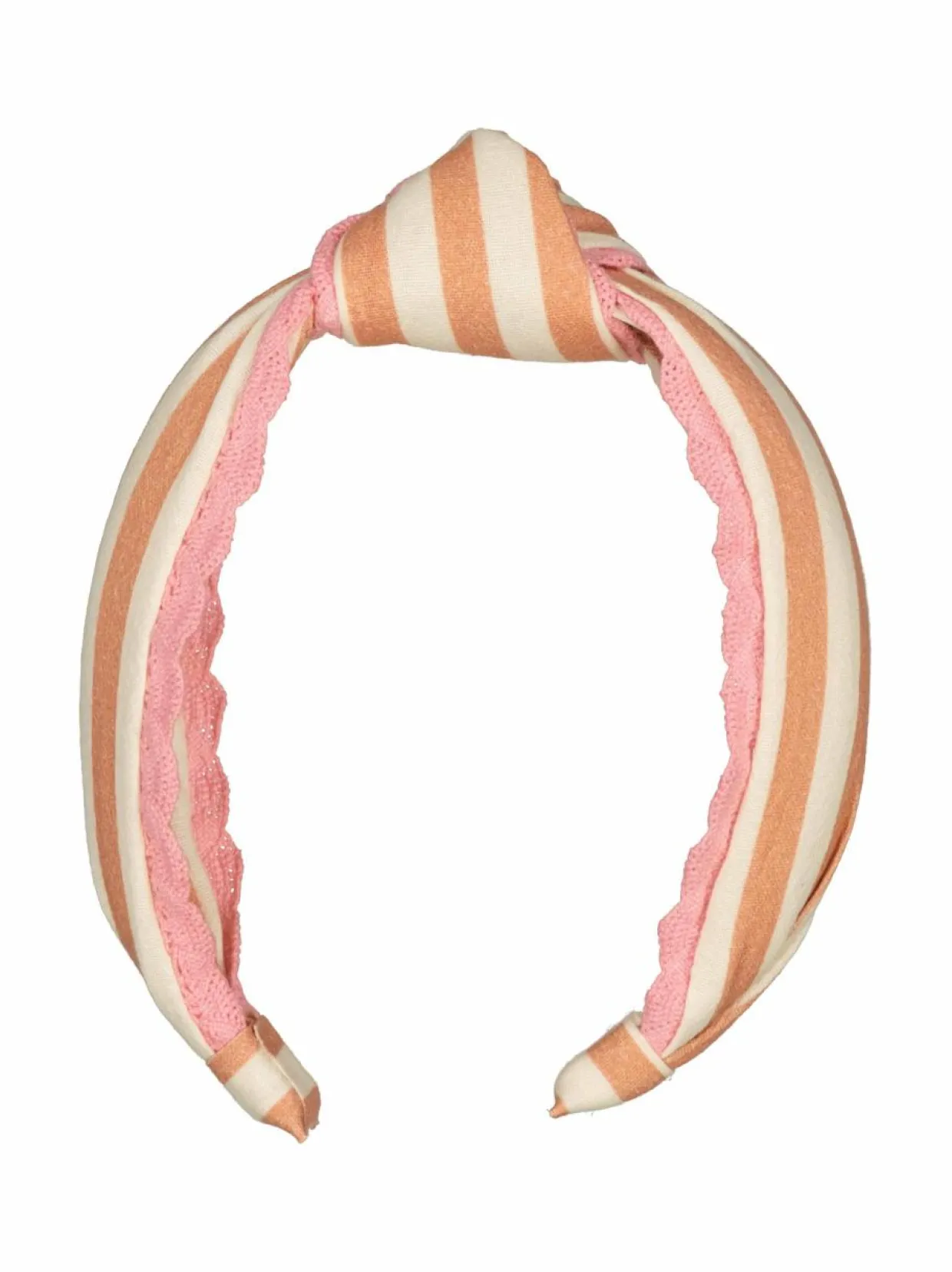 Stripy Scallop Knotted -hiuspanta