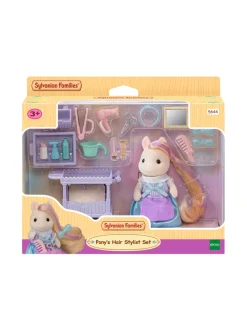 SYLVANIAN FAMILIES Leikkisetti Poni kampaajana