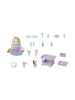 SYLVANIAN FAMILIES Leikkisetti Poni kampaajana
