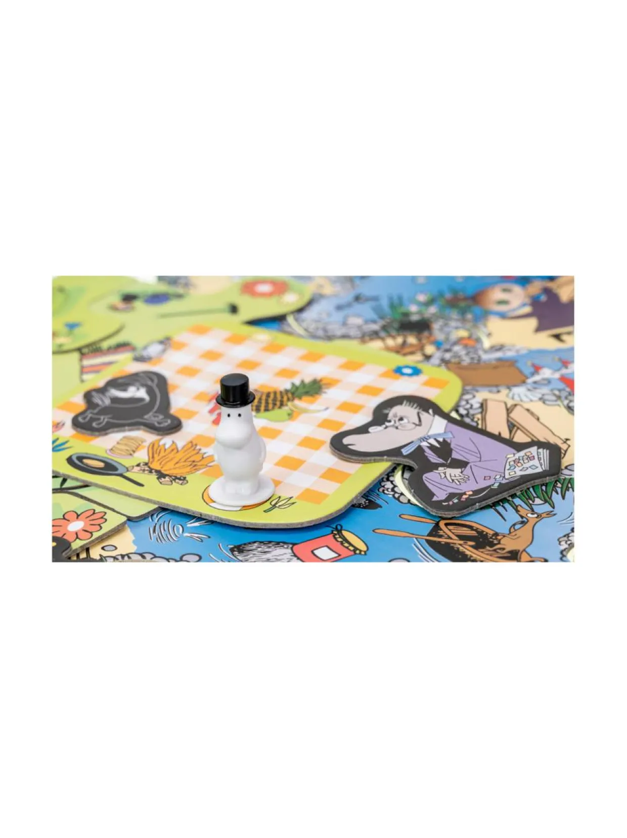 TACTIC Muumi Etsi ja löydä Muumilaaksossa lautapeli, suomenkielinen