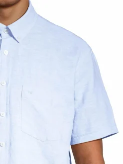 Tad Classic Fit -pellavasekoitepaita