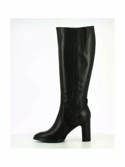 Tall Boot Feminine Heel -nahkasaappaat