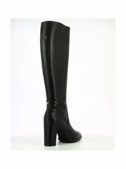 Tall Boot Feminine Heel -nahkasaappaat