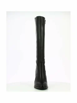 Tall Boot Feminine Heel -nahkasaappaat