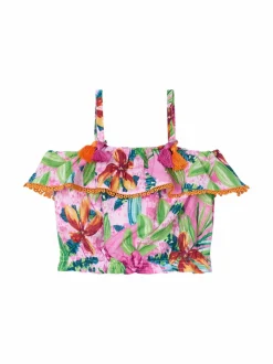 Tasselikoristeltu printtitoppi