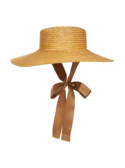 Taylor- olkihattu silkkinauhoilla