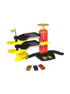 TEAMSTERZ Leikkisetti Pysäköi ja aja, 3 autoa