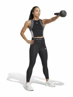 Techfit Colorblock Crop -treenitoppi