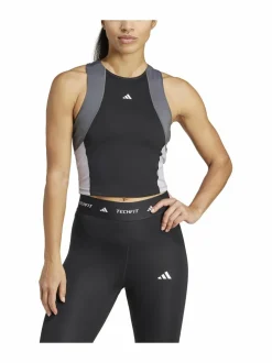 Techfit Colorblock Crop -treenitoppi