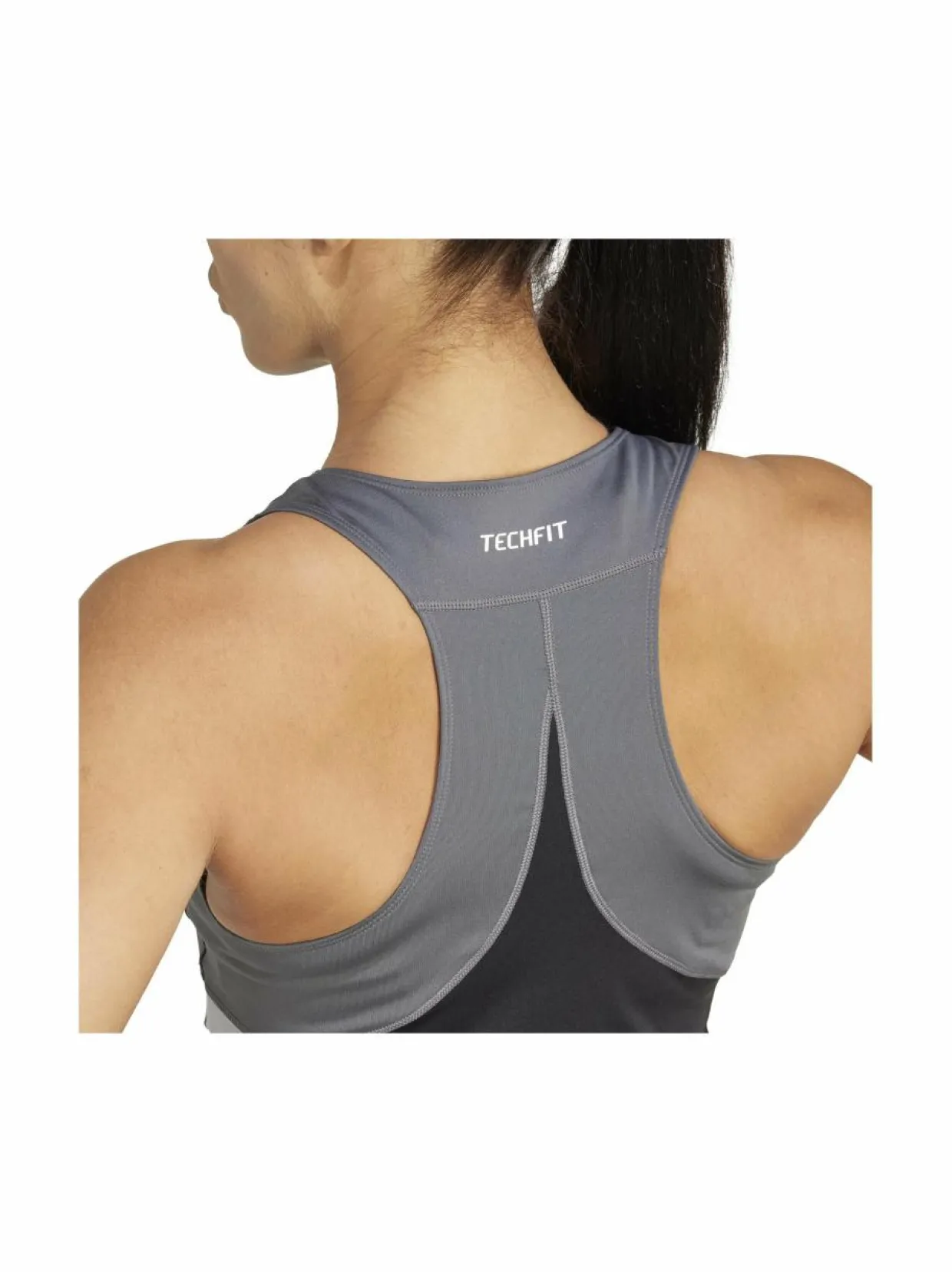 Techfit Colorblock Crop -treenitoppi