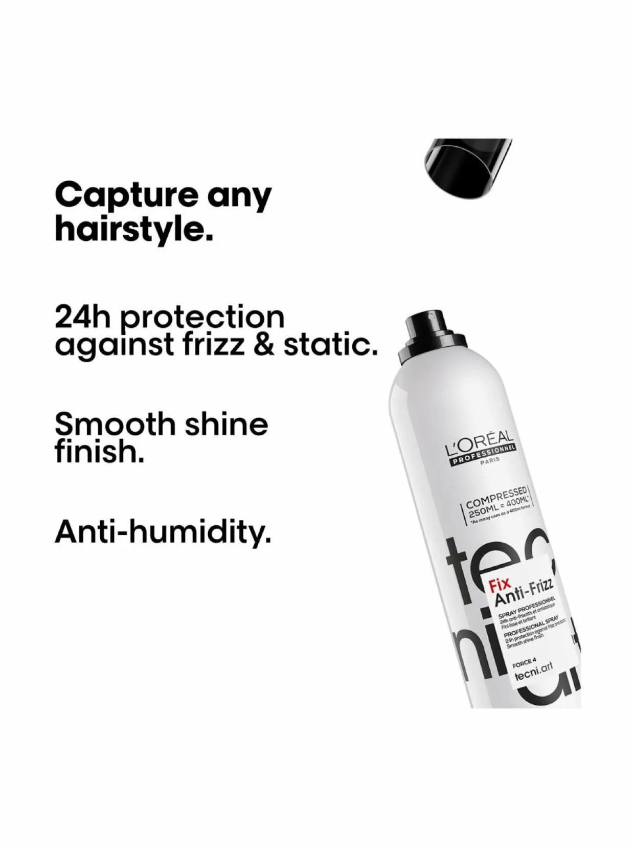 Tecni.Art Fix Anti-Frizz -hiuskiinne