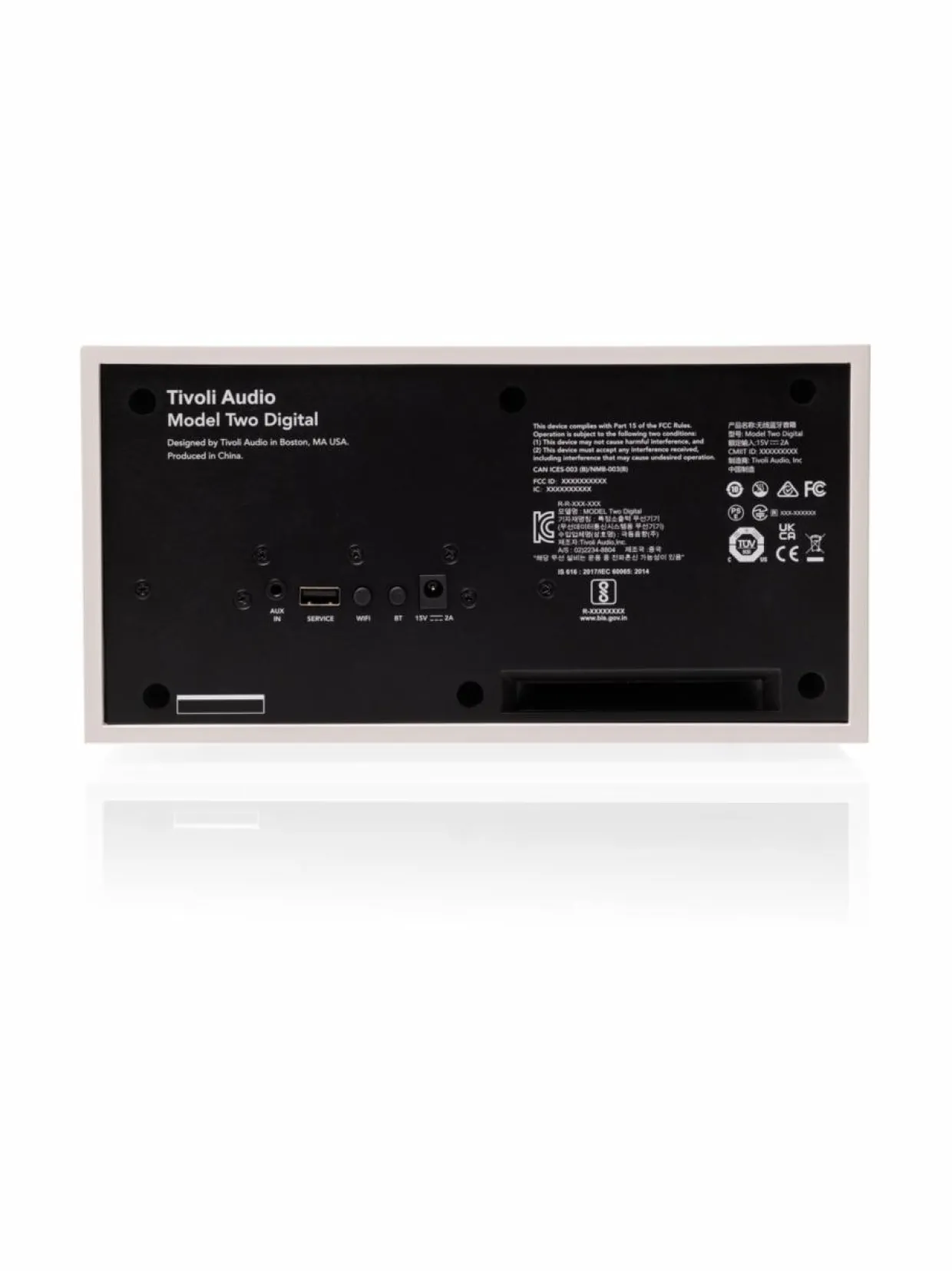 Tivoli Audio Model Two Digital White/Silver