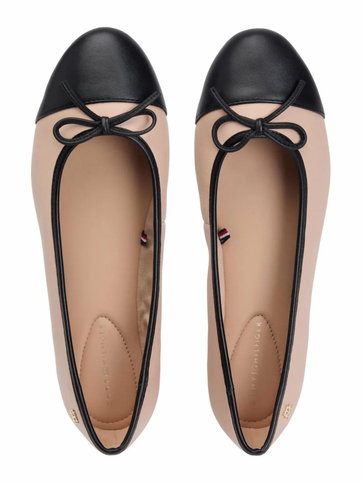 Toe Cap -nahkaballeriinat