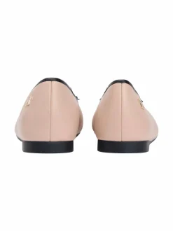 Toe Cap -nahkaballeriinat