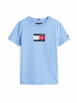 Tommy Script Flag t-paita