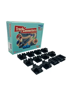 TRACK CONNECTORS Raideliitinsetti Rakentaja, 12 kpl