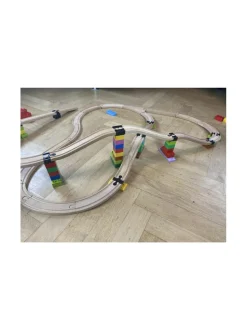 TRACK CONNECTORS Raideliitinsetti Rakentaja, 12 kpl