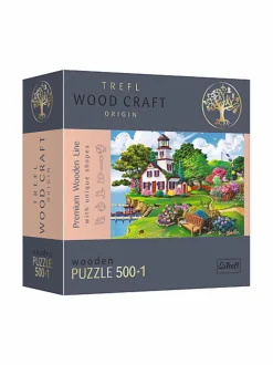 TREFL Puinen palapeli Kesäsatama, 500 + 1 palaa