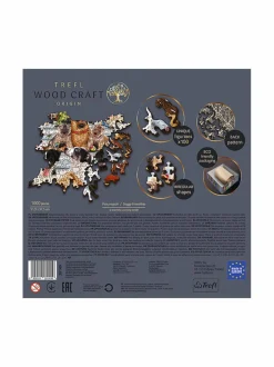 TREFL Puinen palapeli Koiraystävä, 1000 palaa