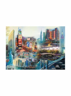 TREFL Puinen palapeli New York, 1000 palaa