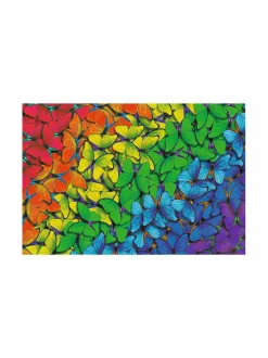 TREFL Puinen palapeli Sateenkaariperhoset, 500 + 1 palaa