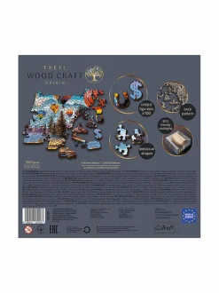 TREFL Puinen palapeli Värikkäät ilmapallot, 1000 palaa