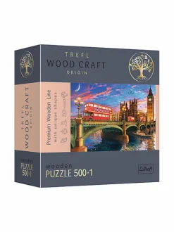 TREFL Puinen palapeli Westminsterin palatsi, 500 + 1 palaa
