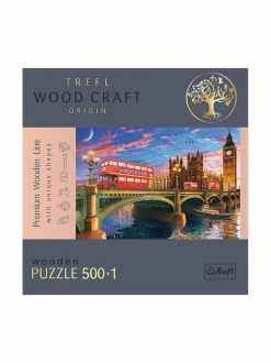 TREFL Puinen palapeli Westminsterin palatsi, 500 + 1 palaa