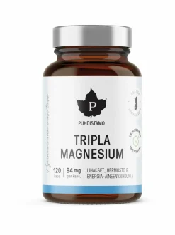 Tripla Magnesium -ravintolisä, 120 kaps