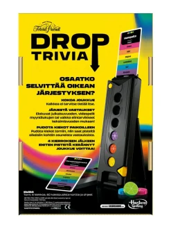 TRIVIAL PURSUIT Drop Triviapeli (suomenkielinen)
