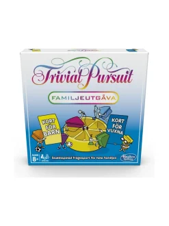 TRIVIAL PURSUIT Lautapeli Perhepainos (ruotsinkielinen)