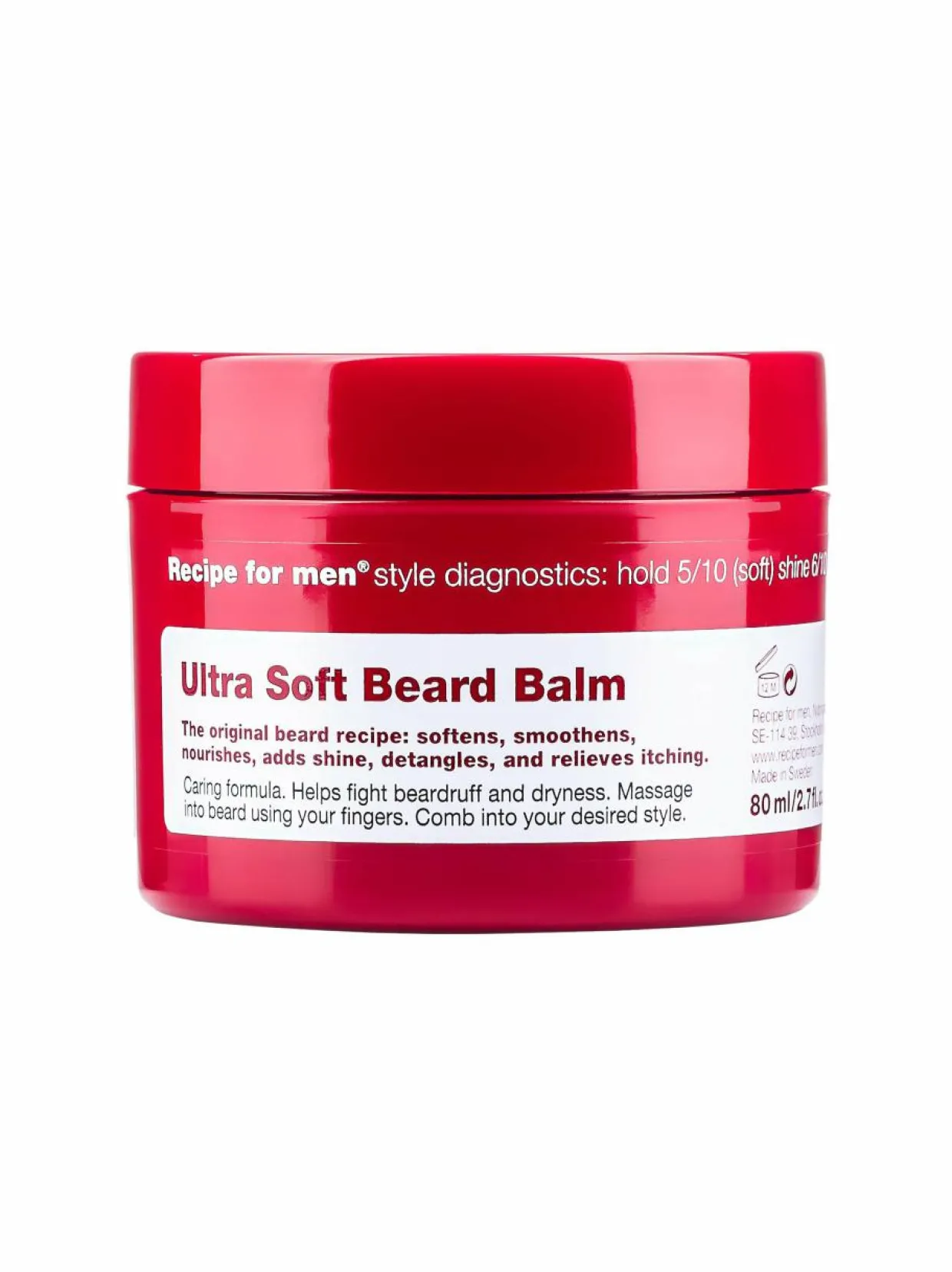 Ultra Soft Beard Balm -partabalsami, 80 ml