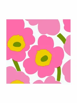 Unikko- paperilautasliina 33 x 33 cm, 50 kpl