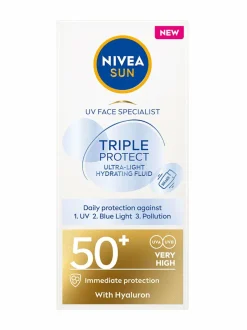UV Face Triple Protection Fluid SPF50+ -aurinkovoide kasvoille 40 ml