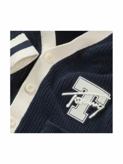 Varsity Graphic V-Neck -neuletakki