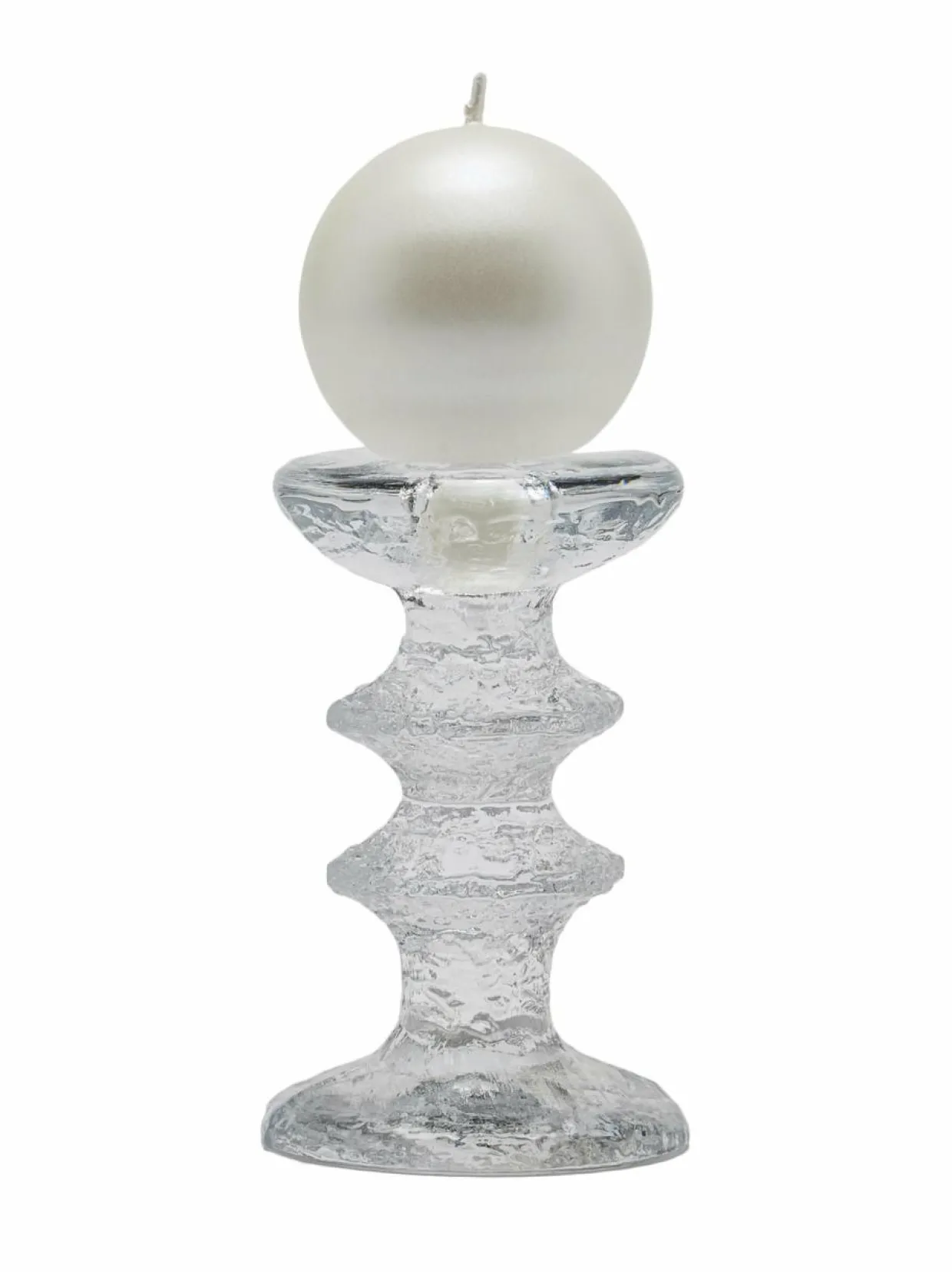 Velvet Festivo -pallokynttilä 6 cm