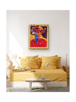 Venus vauhdissa, 55x46cm, akryylimaalaus, Pia Rydman