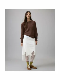 Visabel Lace Detail -midihame