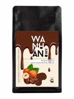 WANHAN AJAN Maustettu Luomu Hasselpähkinä - Suklaakahvi