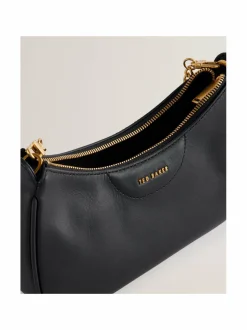 Webbing Leather Crossbody -laukku